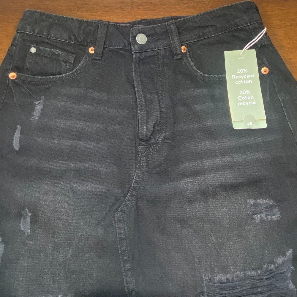H&M Denim Skirt - Black